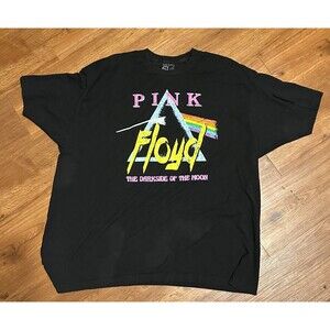 Mens (3XLARGE) Pink Floyd The Dark Side Of The Moon Graphic T-Shirt Short Sleeve